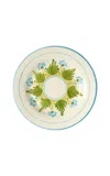 Devagar Camelia Turquoise Dessert Plate In Blue