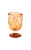 Devagar - Chloe Goblet Orange - Set Of 4 - Orange -