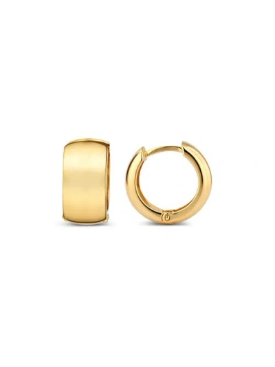 Devata 10mm Hoop Earrings In Gold