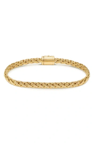 Devata 14k Gold Plate Chain Bracelet
