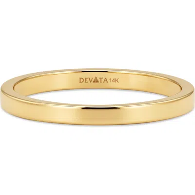 Devata 2mm Classic Band Ring In 14k Gold