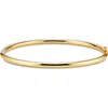 Devata 3mm Bangle Bracelet In Gold