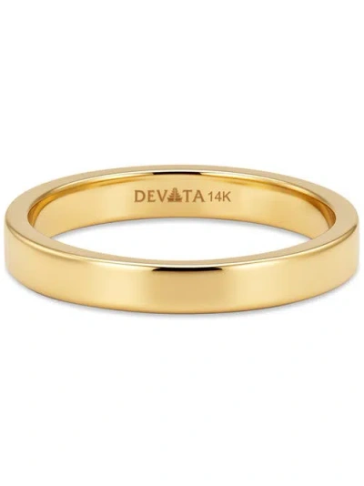 Devata 3mm Forever Band Ring In Gold