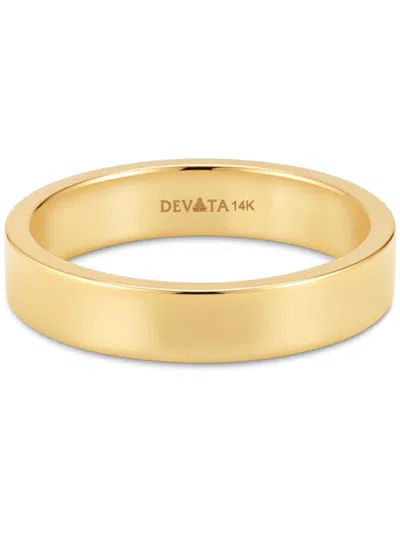 Devata 4mm Classic Band Ring In 14k Gold