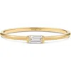 Devata Baguette Lab Grown Diamond Ring In Gold