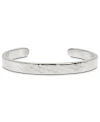Devata Bali Hammer Cuff Bracelet In Metallic