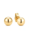 Devata Ball Stud Earrings In Gold