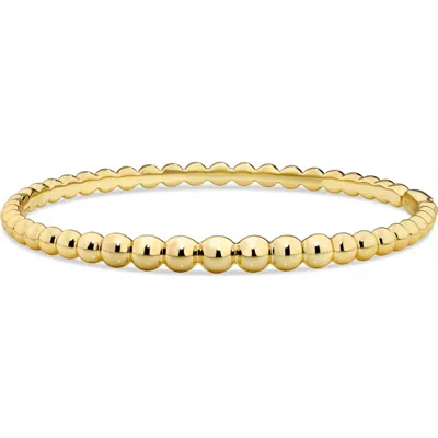 Devata Beaded Ball Bangle Bracelet In Gold