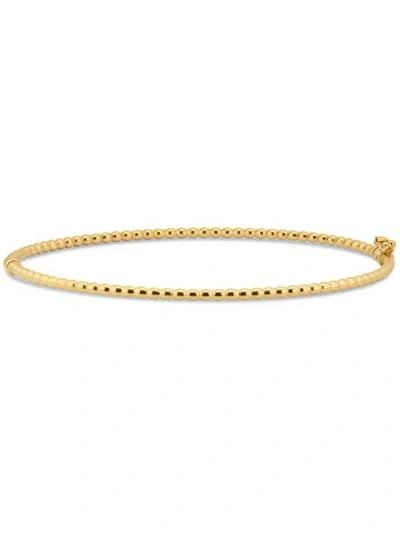 Devata Beaded Ball Bangle Bracelet In Gold
