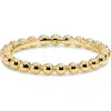 Devata Beaded Ball Ring In Gold