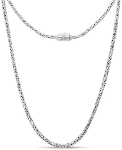 Devata Borobudur Round 2.5mm Chain Necklace In Metallic