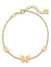 Devata Butterfly Chain Bracelet In Gold