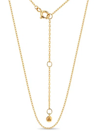 Devata Cable Chain Necklace In Gold