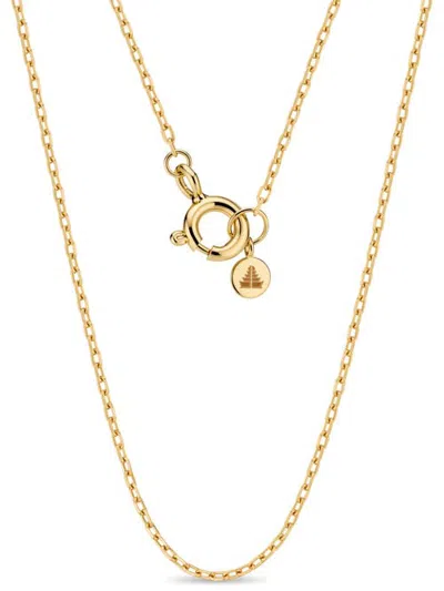 Devata Cable Chain Necklace In Gold