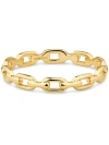 Devata Cable Link Band Ring In Gold