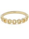 Devata Cable Link Ring In Gold