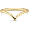 Devata Wishbone Ring In Gold