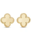 Devata Clover Earrings In Gold