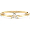 Devata Cluster Lab Grown Diamond Ring In Gold