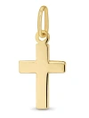 Devata Cross Pendant In Gold