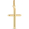 Devata Cross Pendant In Gold