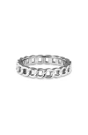 Devata Curb Chain Ring In Metallic