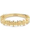 Devata Daisy Flower Ring In Gold