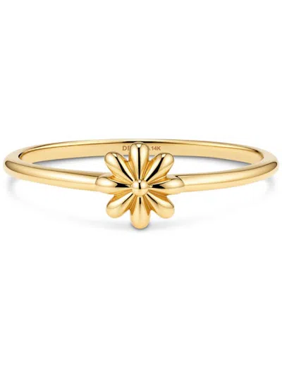 Devata Daisy Flower Ring In Gold