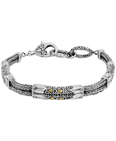 Devata Dragon Skin Chain Bracelet In Multi