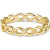 Devata Infinity Eternity Ring In Gold