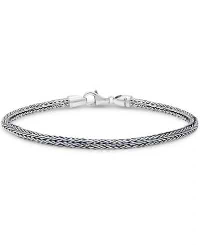Devata Foxtail Chain Bracelet In Metallic