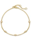 Devata Freshwater Pearl Chain Bracelet In Gold