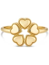 Devata Heart Ring In Yellow Gold