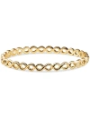 Devata Infinity Bangle Bracelet In Gold