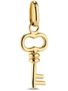 Devata Key Charm Pendant In Gold