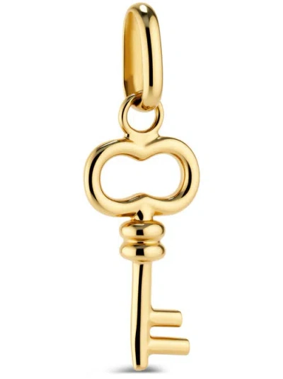 Devata Key Charm Pendant In Gold