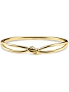 Devata Love Knot Bangle Bracelet In Gold