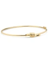 Devata Love Knot Bangle Bracelet In Gold