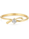 Devata Love Knot Ring In Gold
