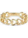 Devata Open Heart Ring In Gold