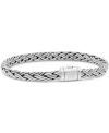 Devata Paddy Oval 6mm Chain Bracelet In Brown