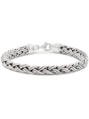 Devata Paddy Oval Chain Bracelet In Silver