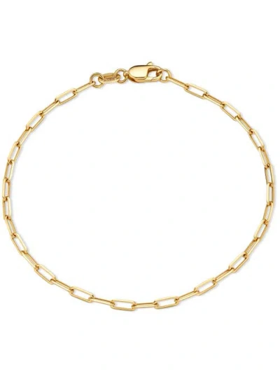 Devata Paperclip Chain Bracelet In Gold