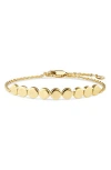 Devata Round Link Chain Bracelet In Gold