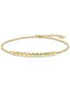 Devata Hexagon Link Chain Bracelet In Gold