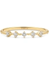 Devata Station Lab Grown Diamond Ring In Red