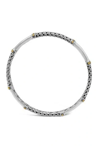 Devata Sterling Silver Bali Filigree Bangle Bracelet