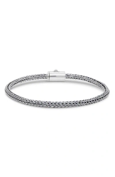 Devata Sterling Silver Chain Bracelet