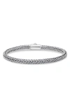 Devata Sterling Silver Chain Bracelet In Silver