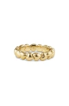 Devata Sweet Heart Eternity Band Ring In Gold